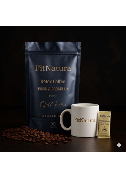 Inülin ve Bromelain Gold Coffee - 240GR modelleri