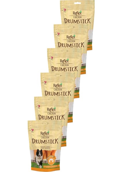 Drumstick Tavuk Baget Köpek Ödül Maması 80GR Altılı Paket