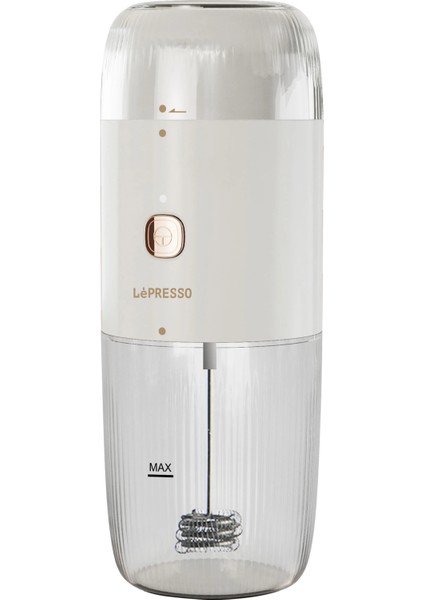 2'si 1 Arada Kablosuz Kahve Öğütücü ve Süt Köpürtücü, Şarjlı Taşınabilir Tasarım fırsatları