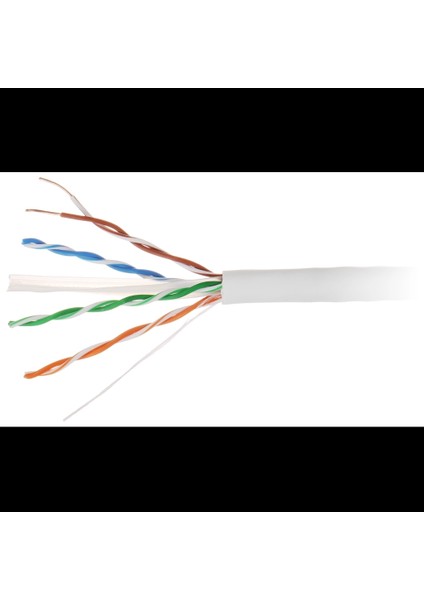 DH-PFM923I-6UN-C, Cat6 305M, 24AWG 0.53MM, Utp, %100 Bakır, Lszh Halogen Free Kablo, Beyaz Renk fiyatları