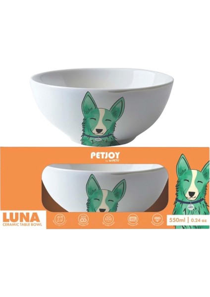 M-Pets Luna Seramik Mama Kabı 550ML