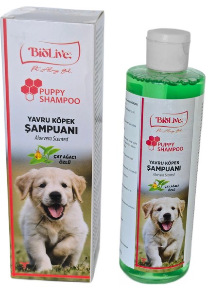 Biolive Puppy Çay Ağacı Özlü Yavru Köpek Şampuanı 200ML