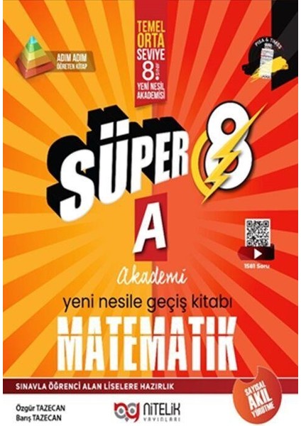 8. Sınıf Yeni Nesil Süper Matematik (A)