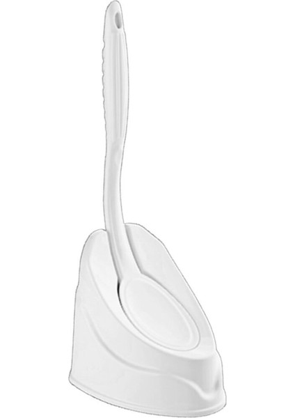 Şık Siyah Plastik Tuvalet Fırçası Takımı, 1 Adet