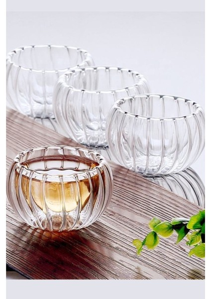 Beyaz Çift Cidarlı Sosluk Seti, 6'lı Paket