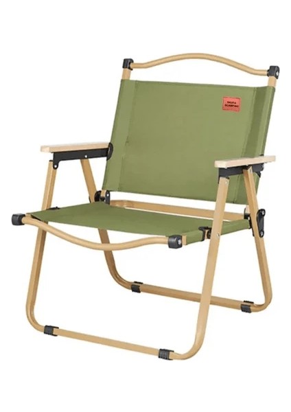 Kamp Sandalyesi- Katlanabilir - Yeşil - Çantasız