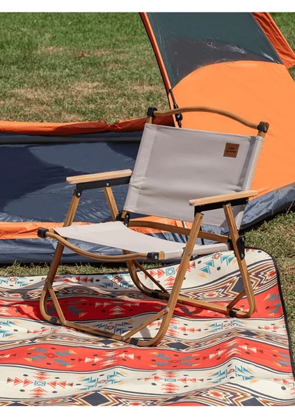 Kamp Sandalyesi- Katlanabilir - Yeşil - Çantasız