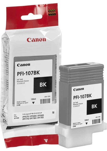PFI-107BK Siyah Kartuş 130ML