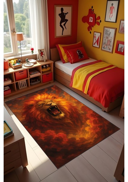 Dijital Baskı Futbol Halısı Makinede Yıkanabilir Anti Bakteriyel Leke Tutmaz Kaymaz Taban fiyatları