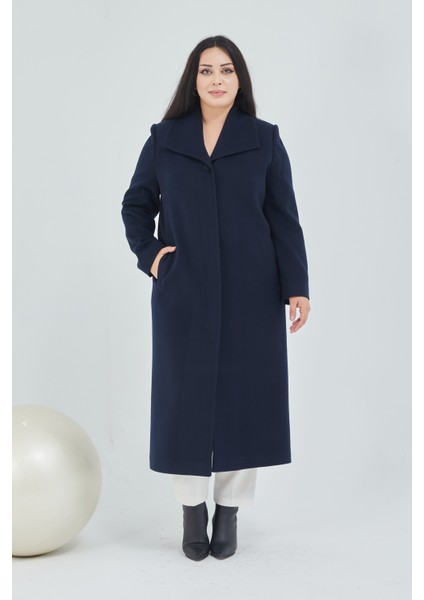 Kadın Büyük Beden Mendil Yaka Manto fırsatları