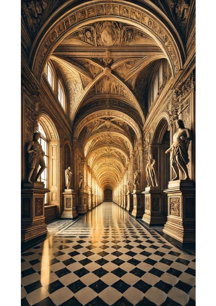 Masonik Desenli Karidor Ev Duvar Salon Güzellik Salonu Ofis Dükkan Dekarasyon Kanvas Tablo fiyatları