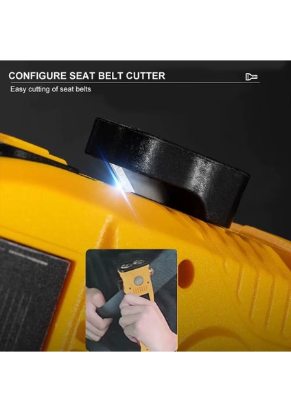 Wison WS-1414 Cam Kıracaklı Dijital Göstergeli Mıknatıslı Şarjlı Acil Durum Tamirci Feneri