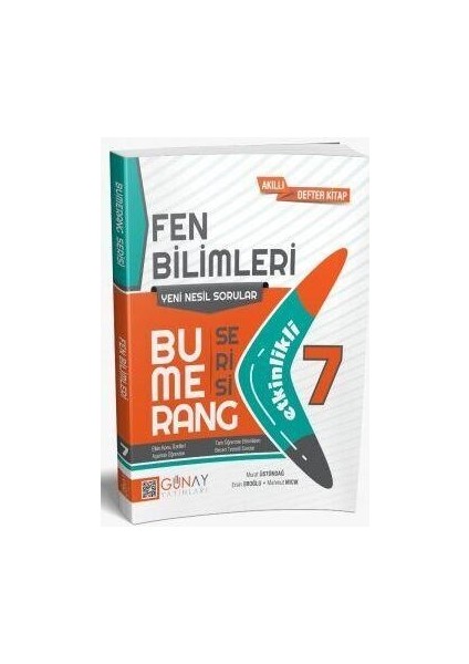 Gün&Ay Yayınları 7. Sınıf Bumerang Etkinlikli Fen Bilimleri