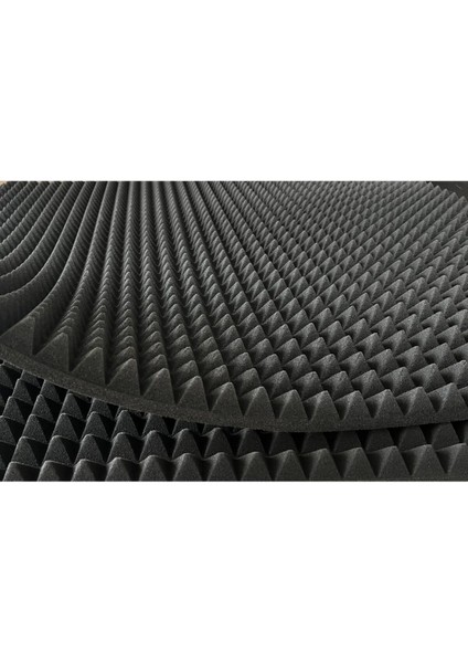 Ses Yalıtım Akustik Piramit Sünger – Yanmaz, 40mm, 100x100cm, 50 DNS – Ses İzolasyon Süngeri fırsatları