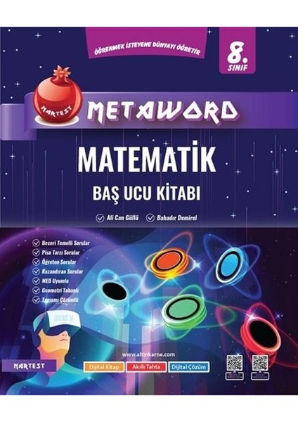 8. Sınıf Metaword Matematik Baş Ucu Kitabı