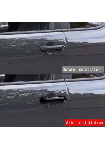 2024 Parlak Siyah Araba Kapı Kolu Kılıfı (Yurt Dışından) indirimleri