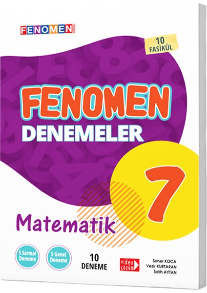 Fenomen Okul 7. Sınıf Matematik Fenomen 10 Deneme