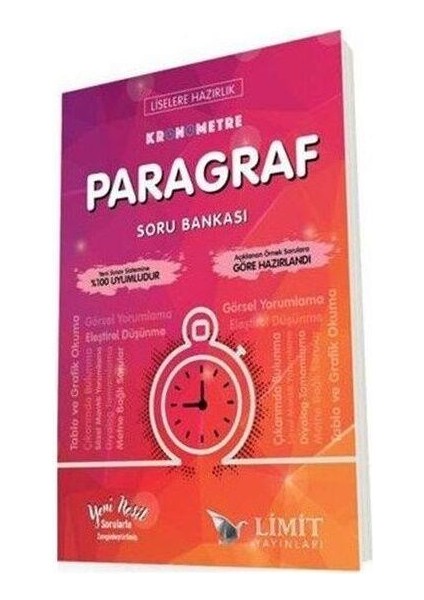 8. Sınıf Kronometre Paragraf Soru Bankası Yeni Nesil Test Hazırlık Kitabı