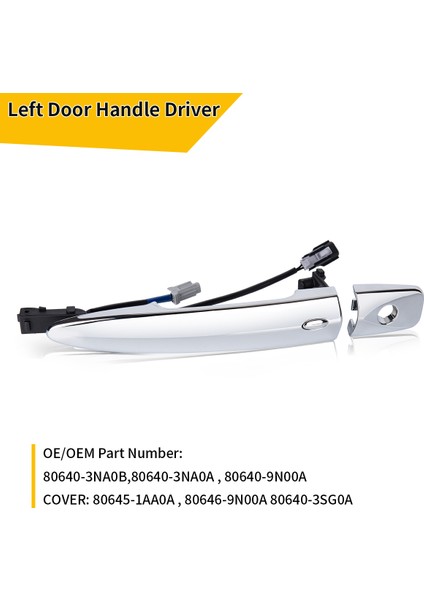 Sentra 09-18 Için Lh Ön Kapı Kolu Akıllı Anahtarsız Giriş 80645-1AA0A (Yurt Dışından) indirimleri