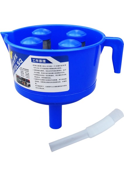 Dört Filtre Elemanlı Huni Tipi Yağ ve Su Ayırıcı (Yurt Dışından)