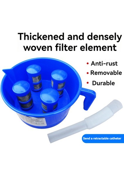 Dört Filtre Elemanlı Huni Tipi Yağ ve Su Ayırıcı (Yurt Dışından) fiyatları