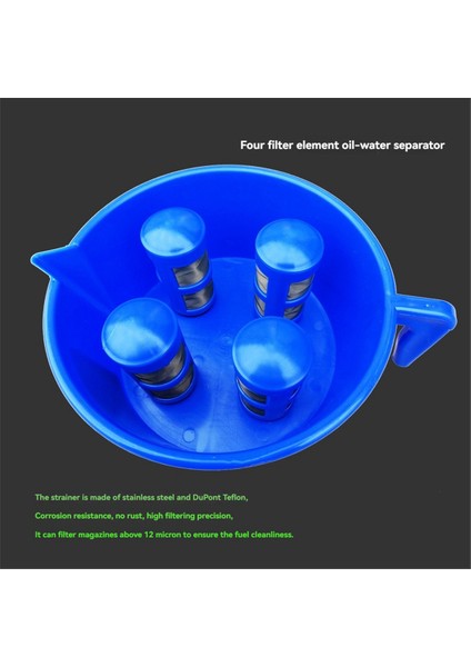 Dört Filtre Elemanlı Huni Tipi Yağ ve Su Ayırıcı (Yurt Dışından) indirimleri