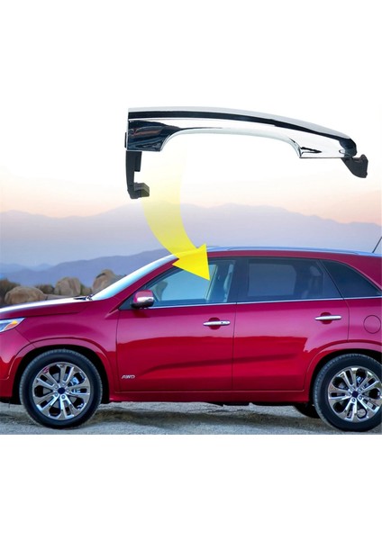 826512P710 Ön Kapı Sol+Sağ Dış Kapı Kolları Sorento 13-14 (Yurt Dışından) indirimleri