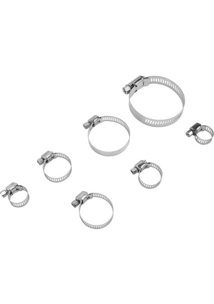 80 Adet Hortum Kelepçesi Boru Kelepçeleri 8MM-51MM Çember Kelepçe Hortum Kelepçesi Seti (Yurt Dışından)