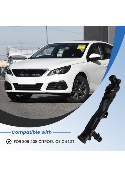 9807326280 Radyatör Su Pompası Giriş Boru Motoru Soğutucu Hortumu Peugeot 308 408 Citroen C3 C4 1.2t (Yurt Dışından) indirimleri