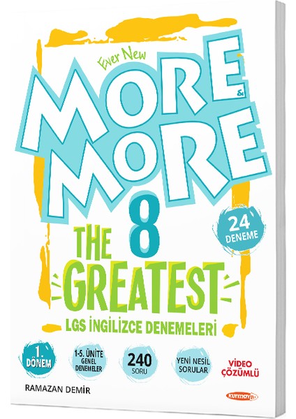 8.Sınıf The Greatest 1. Dönem LGS Denemeleri - 24 Deneme