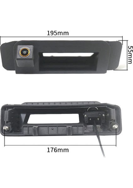 Araba Ahd 1080P Arka Görünüm Ters Kamera Gövde Tutamaç Kamera Mercedes Benz C Sınıfı W205 Cla W117 Yedek Kamera (Yurt Dışından) indirimleri