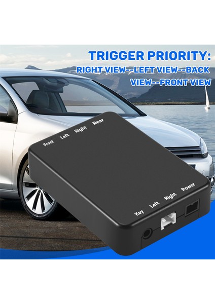 Otopark Panoramik Görünüm Dikiz 4 Yollu 360 Derece Görüntü Kamera Kontrol Kutusu Sistemi Dvr Kamerasız (Yurt Dışından) indirimleri