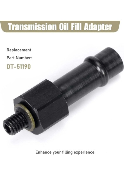 DT-51190 Gmc Chevrolet Cadillac Için Gm 8L90 Şanzımanı Için DT-51190 Şanzıman Yağı Dolgu Adaptörü Donanımlı (Yurt Dışından) fırsatları