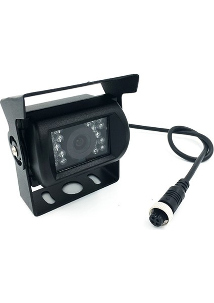 Su Geçirmez 18 LED Araç Arka Görünüm Ters Park Parkı Yedek Kamera Ir Gece Görme 12V 24V Otobüs Kamyonu Karavan Van (B) (Yurt Dışından) indirimleri