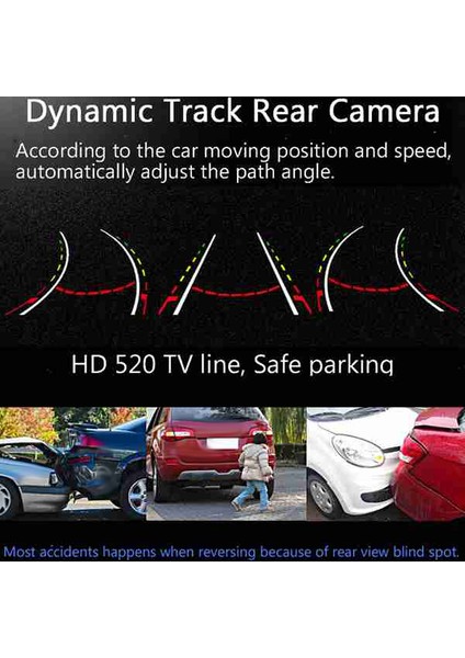 Audi A3 A4 A6L S5 Q7 Için Araba Arka Görünüm Kamera Park Parkı Ters Kamera (Yurt Dışından) fırsatları