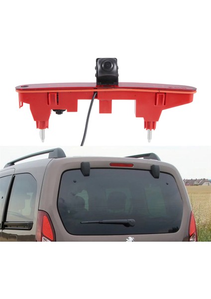 12V Yüksek Fren Işık Kamera Yedek Ortak Iı Için Arka Görünüm Kamerası Citroen Berlingo Peugeot Ortağı 2008-2016 (Yurt Dışından)