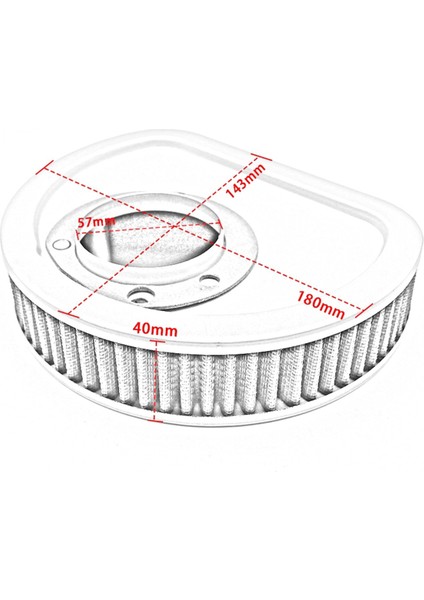 HD-1611 Motosiklet Hava Filtresi Fxdb Street Için (Yurt Dışından) modelleri