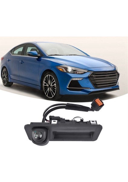 95760-F2001 Yeni Arka Görünüm Kamera Ters Kamera Hyundai Elantra Için Tutamaklı Park Parkı Yedek Kamera 2017 2018 (Yurt Dışından) fiyatları