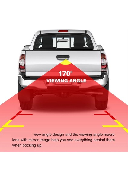 Toyota Tacoma 2005-2014 Için Araba Bagaj Kapağı Tutucu Ters Yedek Kamera (Yurt Dışından) indirimleri