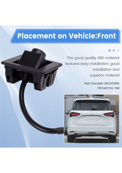 26242986 Buick/ Gm/ Gmc Için Araba Arka Görüş Kamerası 26242986 (Yurt Dışından) indirimleri