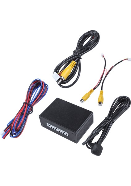 Kanal Dönüştürücü Ön ve Arka Görünüm Ters Sistemi Otopark Kamerası Video Manuel Anahtarlı Iki Yönlü Kontrol Kutusu (Yurt Dışından)