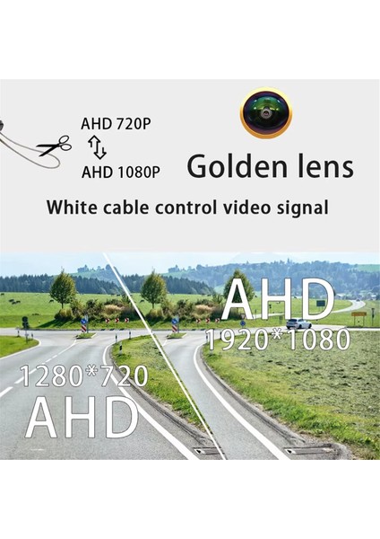 Ahd 1080P Araba Arka Görünüm Kamera Vw Crafter Van 2017 Su Geçirmez Gece Görme Yedek Kamera Için Ters Kamera (Yurt Dışından) fırsatları