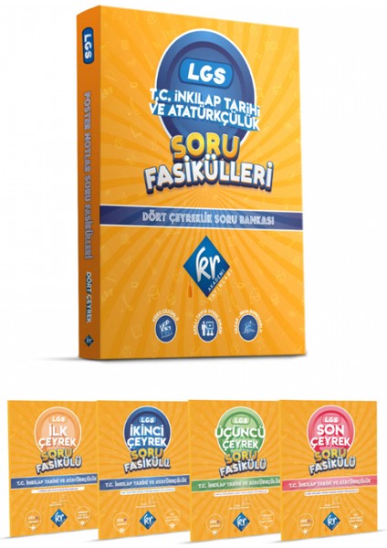 8. Sınıf Lgs Tc Inkılap Tarihi ve Atatürkçülük Soru Fasikülleri Dört Çeyreklik Soru Bankası