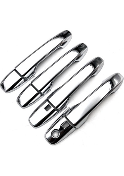 8pcs Krom Araba Dış Yan Kapı Kolu Çerçeve Kapağı Kapak Perodua Için Ativa Toyota Daihatsu Rocky (Yurt Dışından) modelleri