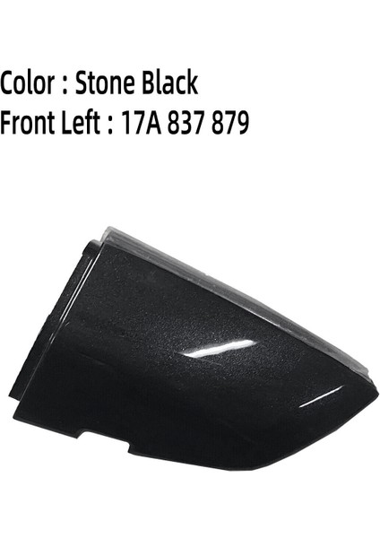 Sol Sol Kapı Kolu Kilit Anahtar Kapağı Chrome 17A837879AGRU Vw Jetta Mk7 2018-2024 Dış Topu Top Trım Kapak Siyah (Yurt Dışından) modelleri
