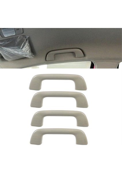 4pcs Araba Iç Çatı Alanı Tavan Çekme Sökeği Kapı Güvenliği Tutucu 74610-52020 Toyota Corolla Yaris Prius Açık Gri (Yurt Dışından) fırsatları