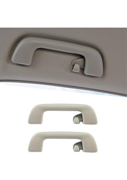 4pcs Araba Iç Çatı Alanı Tavan Çekme Sökeği Kapı Güvenlik Tutağı Kanca ile 74610-52020 Toyota Corolla Açık Gri (Yurt Dışından) modelleri