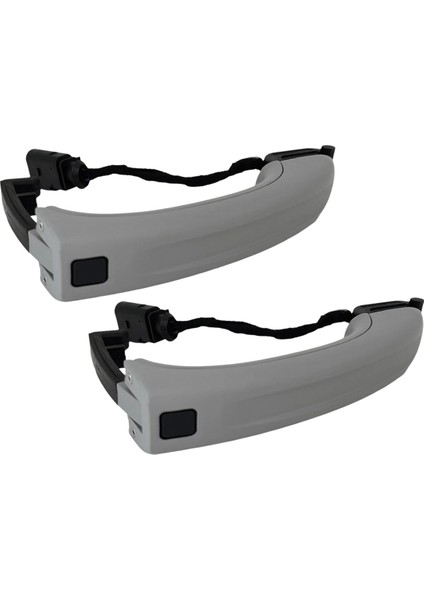 2pcs 4L0837205B Audi Q7 Için Smart Dış Kapı Kolu 2007-2015 4L0837207A 4l0 837 205B Dış Kapı Tutucu W/anahtar (Yurt Dışından)