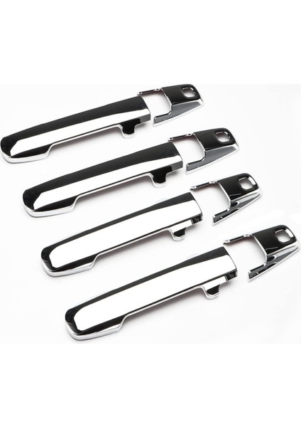 Suzuki Spacia Için Özel MK53S 2023 2024 Araba Kapı Tutucu Kapak Dış Dış Aksesuarlar - Abs Gümüş (Yurt Dışından)