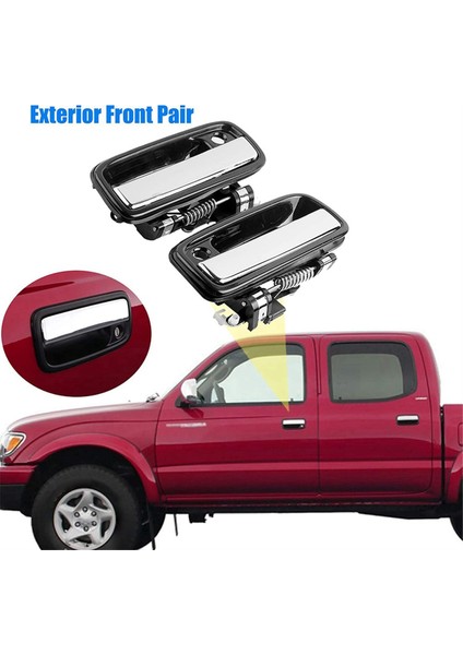 Toyota Tacoma Için Ön Dış Kapı Kolu 1995-2004 69220-35020 69210-35020 Araba Dış Modifikasyon Parçaları (Yurt Dışından) fırsatları